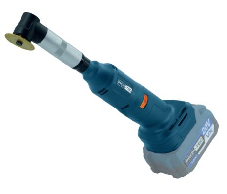 Аккумуляторный угловой гравёр PROFI-TEC PCAE502 (1×PT2030VX (3.0 Ач), зарядное устройство, кейс)