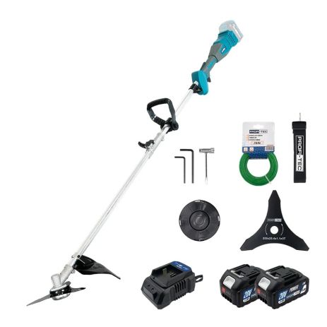 Акумуляторна коса PROFI-TEC PGT9520 POWERLine (2хPT2040MP (4.0 Aг) зарядний пристрій) Акумуляторна коса PROFI-TEC PGT9520 POWERLine (2хPT2040MP (4.0 Aг) зарядний пристрій)