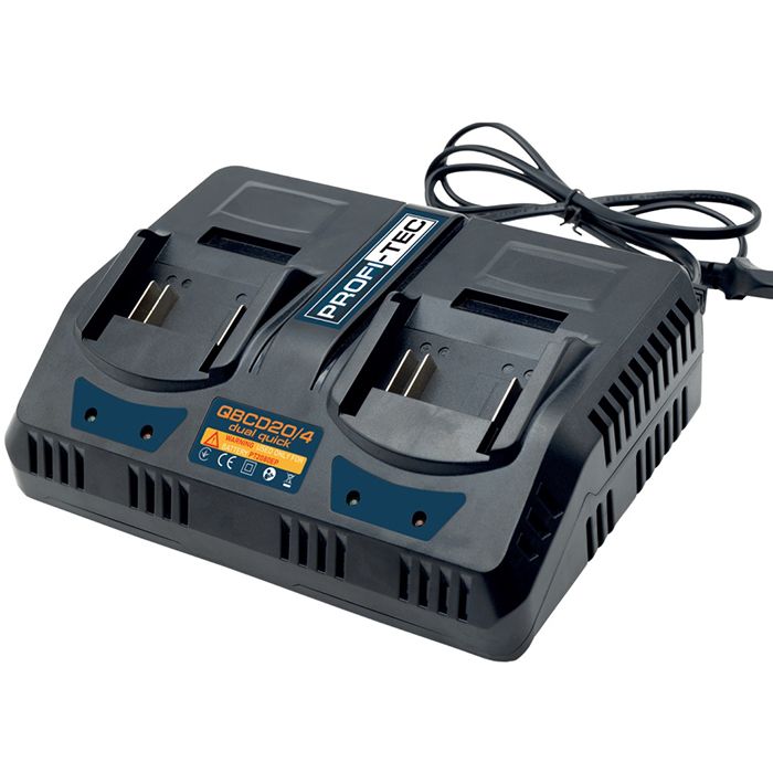 Двухпортовое Скоростное зарядное устройство PROFI-TEC PROFI-TEC QBCD20/4 dual quick с кулерами охлаждения (каждый порт выдает стурм по 4 А) Двухпортовое Скоростное зарядное устройство PROFI-TEC PROFI-TEC QBCD20/4 dual quick с кулерами охлаждения (каждый порт выдает стурм по 4 А)