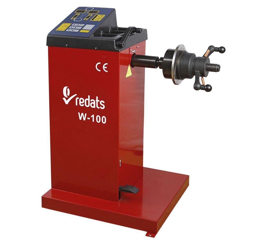 Напівавтоматичний балансувальний верстат REDATS W-100 (ALU3, 230 V) Напівавтоматичний балансувальний верстат REDATS W-100 (ALU3, 230 V)