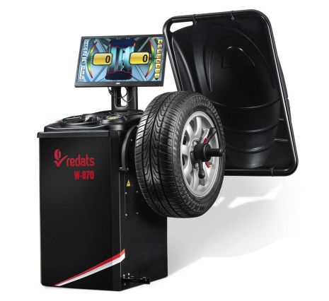 Автоматичний балансувальний верстат REDATS W-870 (230 V, 8-35",лаз., ALU7) Автоматичний балансувальний верстат REDATS W-870 (230 V, 8-35",лаз., ALU7)