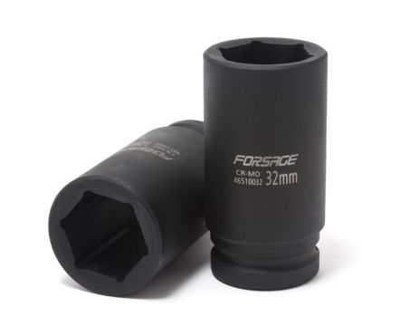 Головка ударная глубокая 35мм 3/4" 6гр Forsage F-46510035 Головка ударная глубокая 35мм 3/4" 6гр Forsage F-46510035