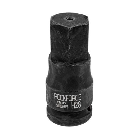 Головка-біта ударна 6-гранна 28 мм, 3/4" ROCKFORCE RF-26410028MPB Головка-біта ударна 6-гранна 28 мм, 3/4" ROCKFORCE RF-26410028MPB