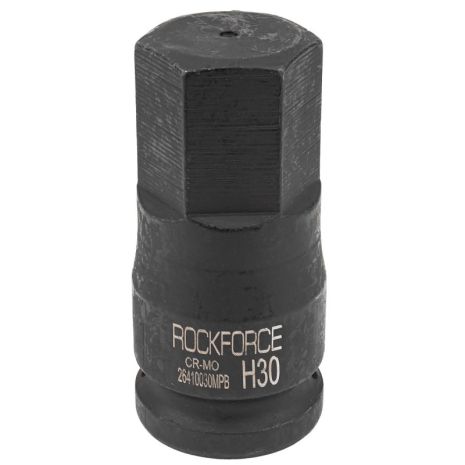 Головка-біта ударна 6-гранна 30 мм, 3/4" ROCKFORCE RF-26410030MPB Головка-біта ударна 6-гранна 30 мм, 3/4" ROCKFORCE RF-26410030MPB