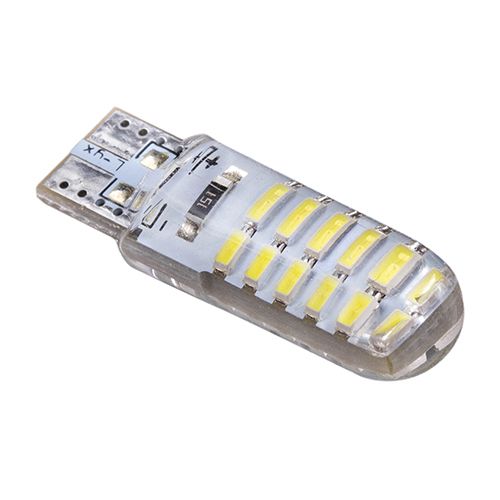 Лампа PULSO/габаритная/LED T10/24SMD-3014 static/12v/0.5w/320lm White (LP-133261) Лампа PULSO/габаритная/LED T10/24SMD-3014 static/12v/0.5w/320lm White (LP-133261)