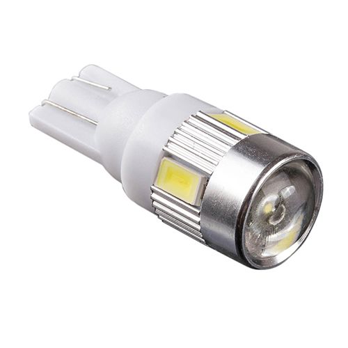 Лампа PULSO/габаритна/LED T10/6SMD-5630/12v/1w/240lm White with lens Лампа PULSO/габаритна/LED T10/6SMD-5630/12v/1w/240lm White with lens
