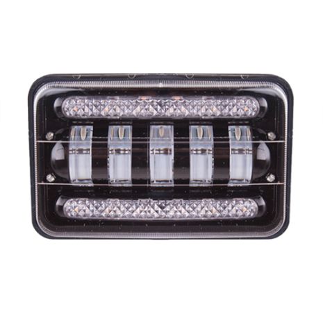 Фара робочого світла + DRL LP-7717 HI+LOW (170*110*80) 9-36V/50W/6000K Фара робочого світла + DRL LP-7717 HI+LOW (170*110*80) 9-36V/50W/6000K