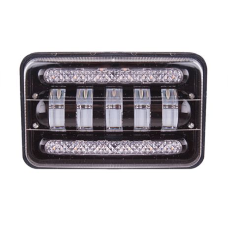 Фара рабочего света + DRL LP-7717 HI+LOW (170*110*80) 9-36V/50W/6000K (LP-7717)
