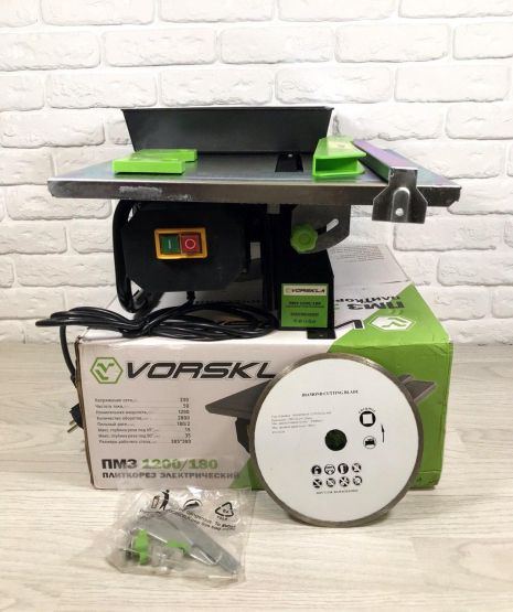 Плиткоріз Vorskla ПМЗ 1200/180 Плиткоріз Vorskla ПМЗ 1200/180