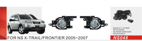 Фари дод. модель Nissan X-Trail 2005-2007/NS-048/H11-12V55W/ел.проводка Фари дод. модель Nissan X-Trail 2005-2007/NS-048/H11-12V55W/ел.проводка