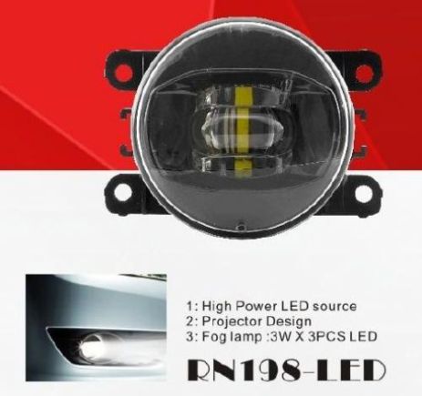Фари дод. модель Renault/HD/NS/MB/SZ Cars/RN-198L/LED-12V9W