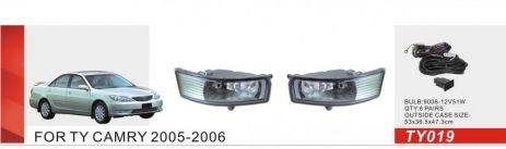 Фари дод. модель Toyota Camry 30 2004-06/TY-019/9006-12V55W/ел.проводка