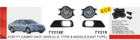 Фари дод. модель Toyota Camry 40 2006-09/TY-219Е-U/H11-12V55W/ел.проводка