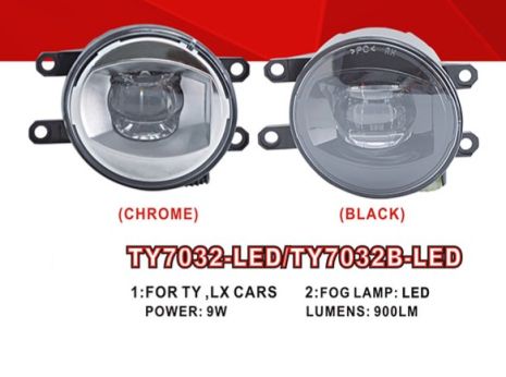 Фари дод. модель Toyota Cars/TY-7032L/LED-12V9W900Lm/ел. проводка