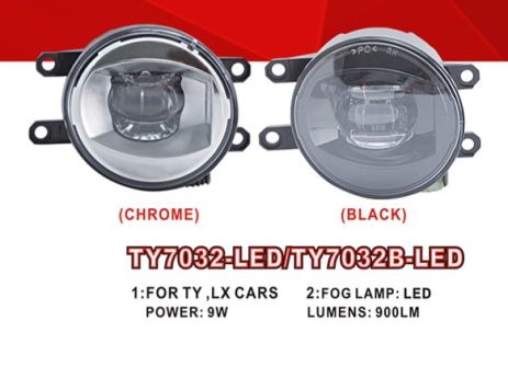 Фари дод. модель Toyota Cars/TY-7032L/LED-12V9W900Lm/ел. проводка
