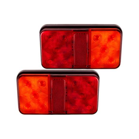 Ліхтар задній BL-64910 10LED/12-24V/150х80х30mm/2шт Ліхтар задній BL-64910 10LED/12-24V/150х80х30mm/2шт