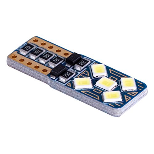 Лампа PULSO/габаритна/LED T10/10SMD-5630/12v/5w/90lm White Лампа PULSO/габаритна/LED T10/10SMD-5630/12v/5w/90lm White