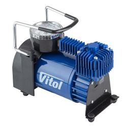 Компресор 'ViTOL' K-52 150psi/15Amp/40л/Автостоп/прикурювач Компресор 'ViTOL' K-52 150psi/15Amp/40л/Автостоп/прикурювач