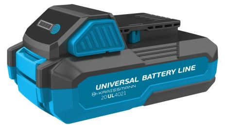 Універсальний акумулятор Kraissmann 20UL 4021 (4000 мАг, на елементах 21700) Універсальний акумулятор Kraissmann 20UL 4021 (4000 мАг, на елементах 21700)