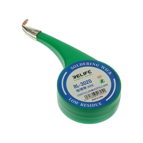 Очиститель припоя Relife RL-3020 (3mm x 2m) Очиститель припоя Relife RL-3020 (3mm x 2m)