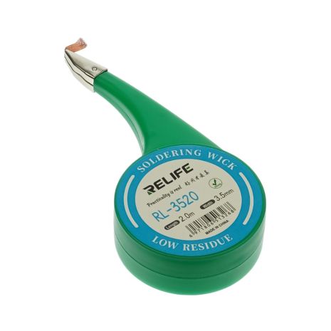 Очищувач припою Relife RL-3520 (3.5mm x 2m) Очищувач припою Relife RL-3520 (3.5mm x 2m)