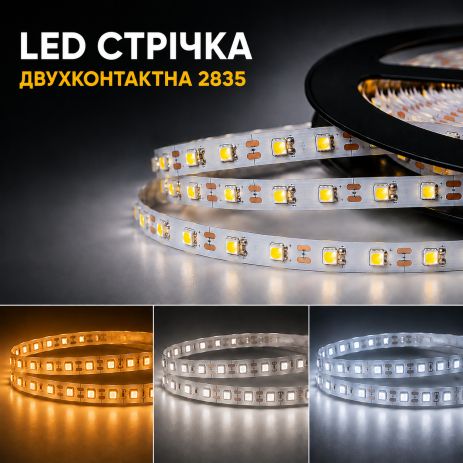 Светодиодная лента 2835, 0.2W, 180D