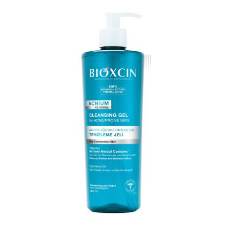 Очищающий гель для умывания против акне BIOXCIN, 500 мл