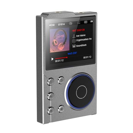MP3-плеєр Hi-Fi з Bluetooth 5.0, 32 ГБ вбудованої пам'яті, 2.4" IPS екран, FM-радіо, диктофоном, model-2512