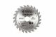 Диск пильний для дерева з твердосплавними напайками 125×22.2×24T MASTERTOOL 08-7122