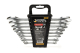 Ключі ріжкові SATIN FINISH набір 8 шт (6–20/22 мм) CrV DIN 3110 MASTERTOOL 70-2108 Ключі ріжкові SATIN FINISH набір 8 шт (6–20/22 мм) CrV DIN 3110 MASTERTOOL 70-2108