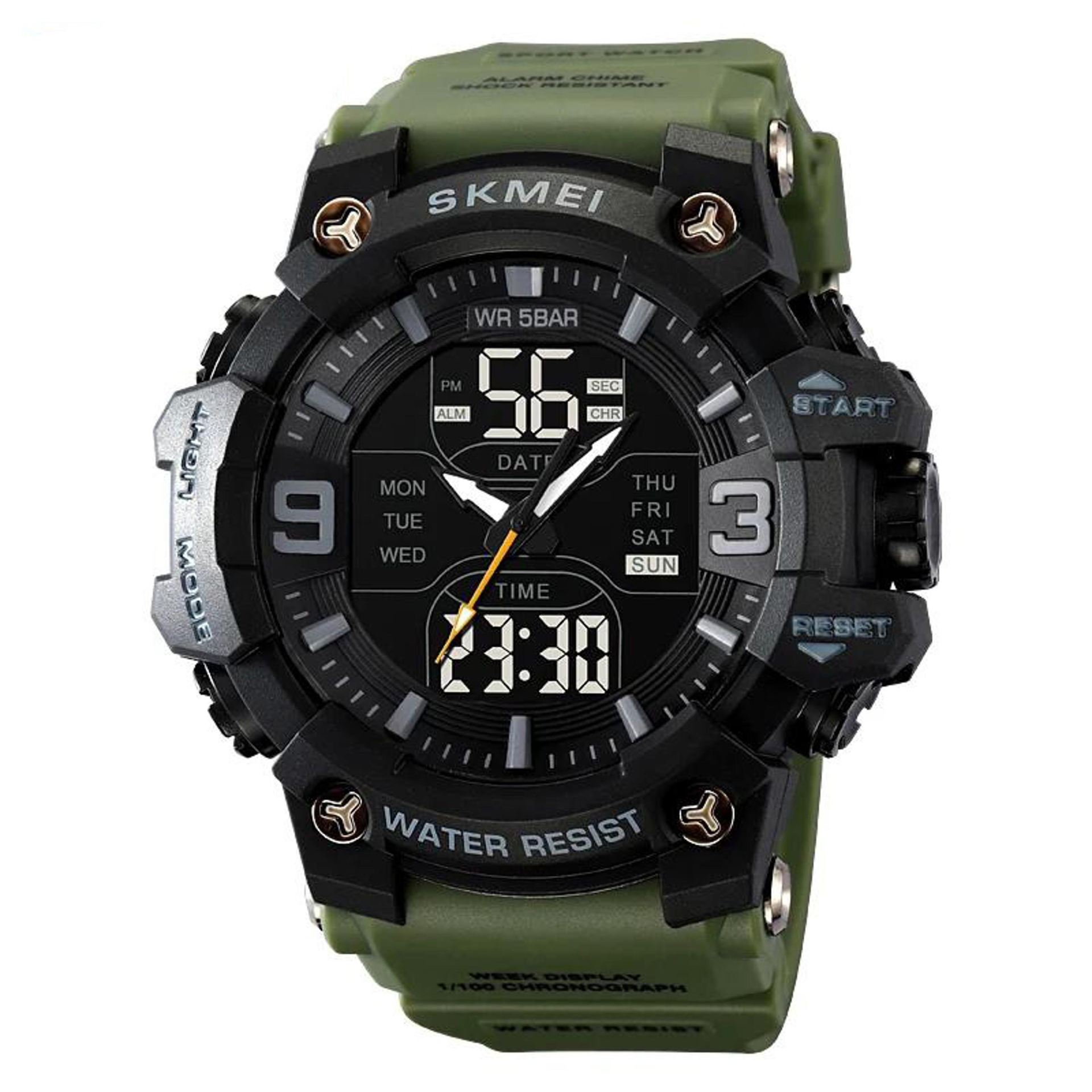 Годинник наручний 2222AG SKMEI, ARMY GREEN Годинник наручний 2222AG SKMEI, ARMY GREEN