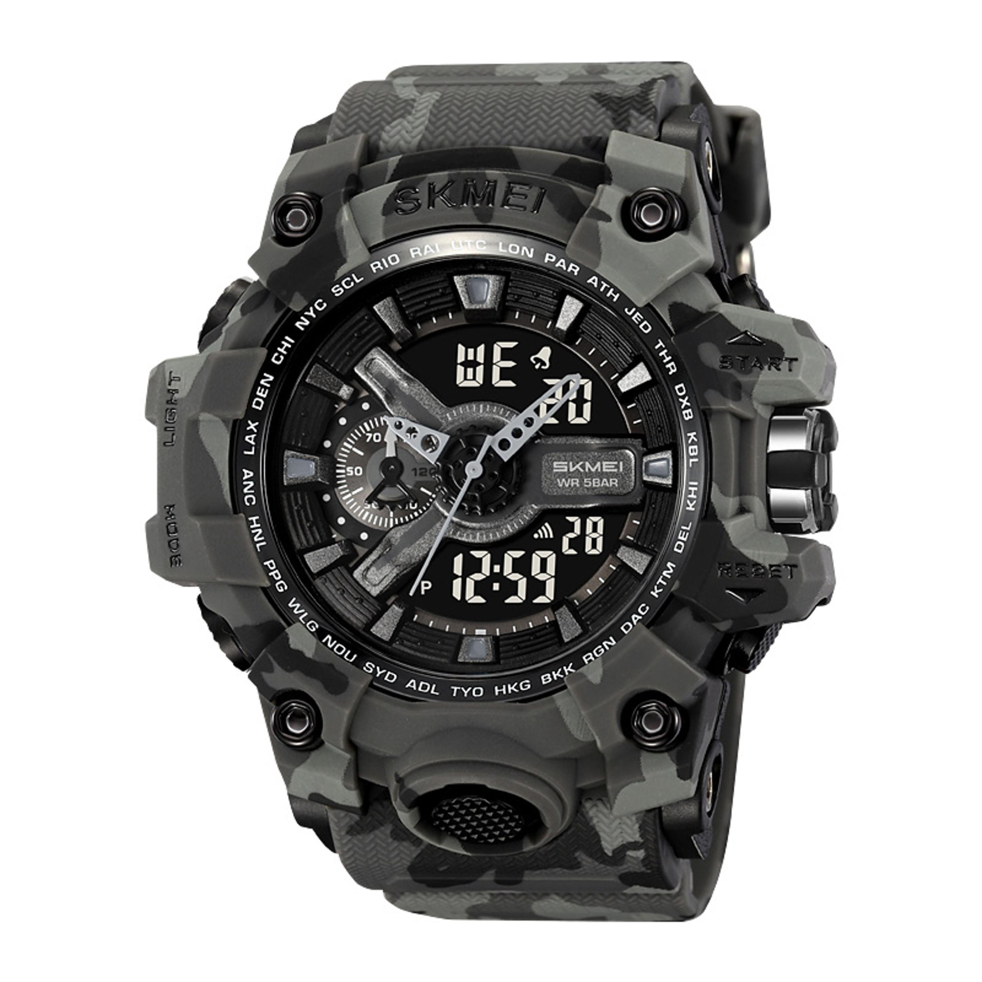 Годинник наручний 2396CMGY SKMEI, GRAY CAMO Годинник наручний 2396CMGY SKMEI, GRAY CAMO