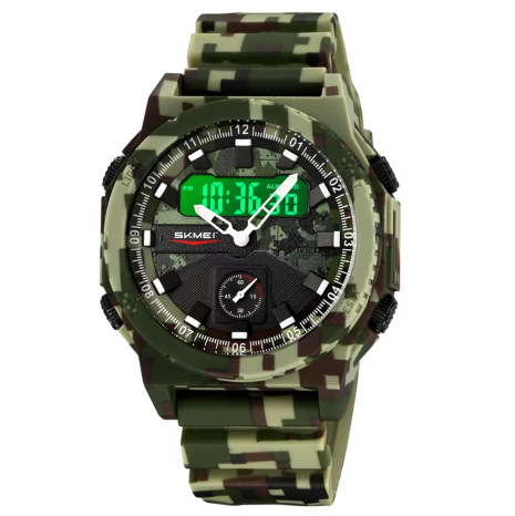 Годинник наручний 2355CMGN SKMEI, CAMO GREEN