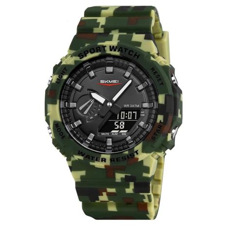 Часы наручные 2351CMGN SKMEI, CAMO GREEN Часы наручные 2351CMGN SKMEI, CAMO GREEN