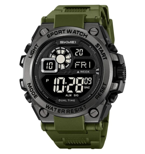 Часы наручные 2318AG SKMEI, ARMY GREEN Часы наручные 2318AG SKMEI, ARMY GREEN