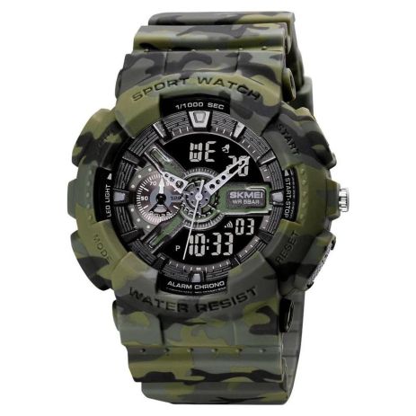 Часы наручные 1688CMGN SKMEI, CAMO GREEN