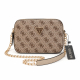 Жіноча сумка Guess 190 крос-боді бежева Жіноча сумка Guess 190 крос-боді бежева