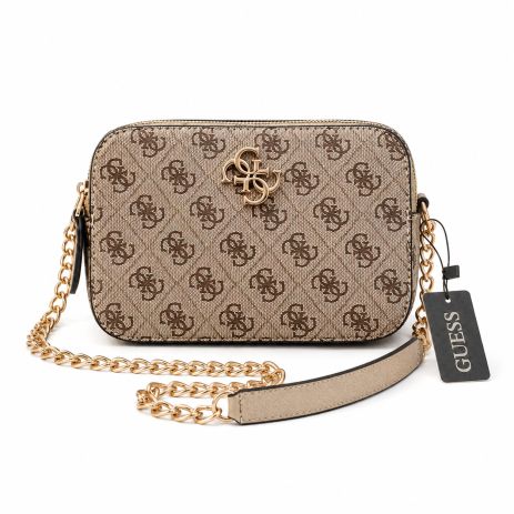Женская сумка Guess кросс-боди бежевая Женская сумка Guess кросс-боди бежевая
