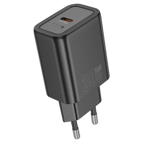 Сетевое зарядное устройство Hoco N62 Type-C PD 30W black