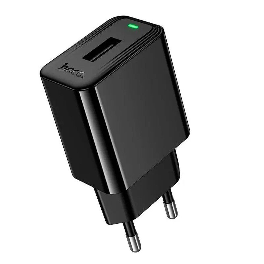 Мережевий зарядний пристрій Hoco CS91A USB black Мережевий зарядний пристрій Hoco CS91A USB black