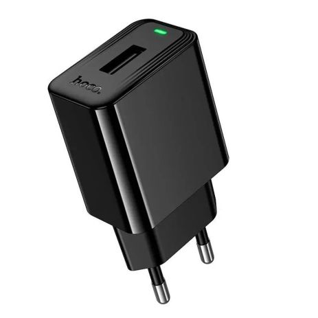 Мережевий зарядний пристрій Hoco CS91A USB black Мережевий зарядний пристрій Hoco CS91A USB black