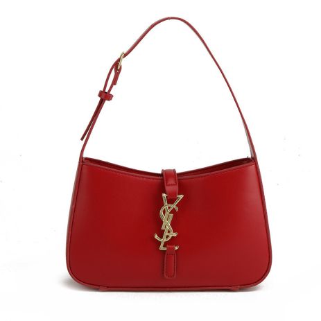 Женская сумка Saint Laurent 10082 багет красная