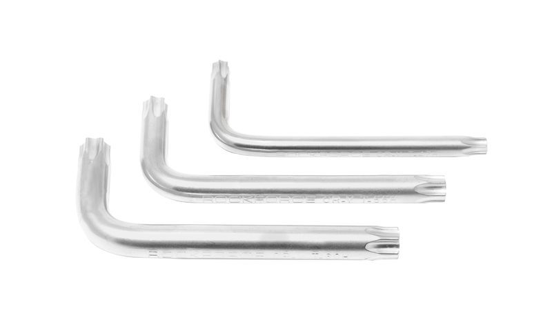 Ключ Г-образный TORX T-55H с отверстием ROCKFORCE RF-76755 Ключ Г-образный TORX T-55H с отверстием ROCKFORCE RF-76755