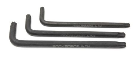 Ключ Г-образный TORX длинный с шаром T50 ROCKFORCE RF-76650BL Ключ Г-образный TORX длинный с шаром T50 ROCKFORCE RF-76650BL