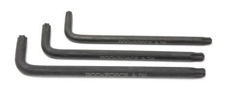 Ключ Г-образный TORX длинный с шаром T45 ROCKFORCE RF-76645BL Ключ Г-образный TORX длинный с шаром T45 ROCKFORCE RF-76645BL