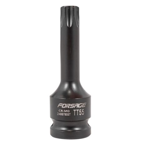 Головка-бита TORX ударная TH55 с отверстием, 1/2'' F-24607855T Головка-бита TORX ударная TH55 с отверстием, 1/2'' F-24607855T