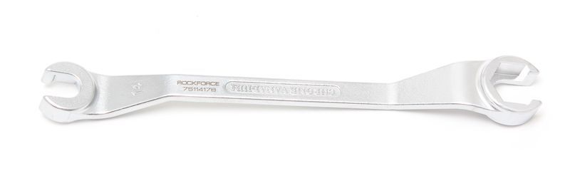 Разрезной ключ для тормозных трубок 14x17 мм с углом 45°, ROCKFORCE RF-7511417B Разрезной ключ для тормозных трубок 14x17 мм с углом 45°, ROCKFORCE RF-7511417B
