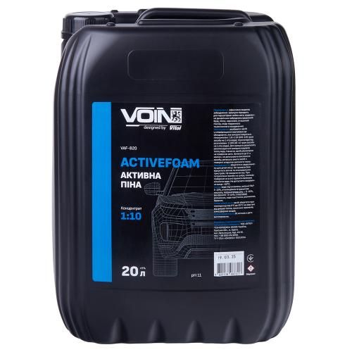 Активная пена VOIN ActiveFoam 1:8-1:10 20л/22кг (pH11) Активная пена VOIN ActiveFoam 1:8-1:10 20л/22кг (pH11)
