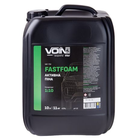 Активная пена VOIN FastFoam 1:8-1:10 10л (pH10) Активная пена VOIN FastFoam 1:8-1:10 10л (pH10)