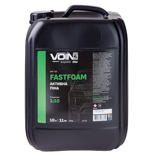 Активная пена VOIN FastFoam 1:8-1:10 10л (pH10) Активная пена VOIN FastFoam 1:8-1:10 10л (pH10)